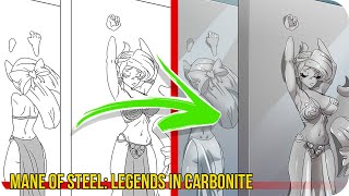 VIDEO Mane of Steel Legends in Carbonite  Commissions OPEN [upl. by Sido]