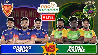 🔴 PKL 11 Live  Patna Pirates Vs Dabang Delhi  Pro Kabaddi League 2024  PKL Season 11 [upl. by Rehpotsyrhc]