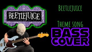 Beetlejuice Theme Bass Cover [upl. by Theodore]