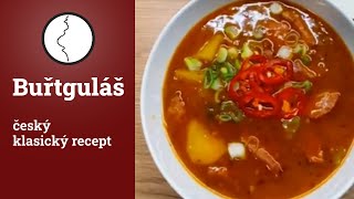 Buřtguláš  český klasický recept [upl. by Aerdnwahs]