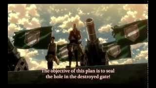 Attack on Titan Shingeki No Kyojin  Commander Pixis Epic Speech [upl. by Neetsirk]