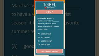 TOEFL Grammar Practice 283  Structure Questions Quantifiers [upl. by Eesac959]