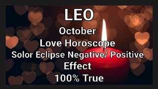 LEO Love Horoscope October 2024 HindiUrdu [upl. by Enirehtahc]