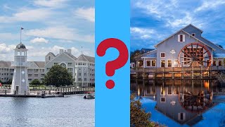 Disneys YACHT CLUB vs PORT ORLEANS RIVERSIDE [upl. by Fagaly]