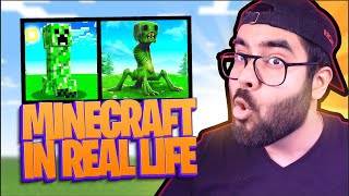 MINECRAFT MOBS IN REAL LIFE 1  Hitesh KS REACTION [upl. by Itnahs]