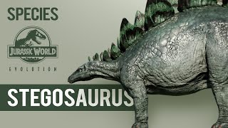 Stegosaurus  SPECIES PROFILE  Jurassic World Evolution [upl. by Aimekahs845]