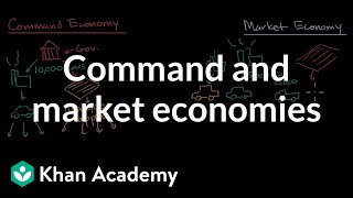 Command and market economies  Basic economics concepts  AP Macroeconomics  Khan Academy [upl. by Esirtal266]