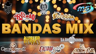 MIX BANDAS ROMANTICAS 2024  BANDA MS BANDA EL RECODO CALIBRE 50 LA ADICTIVA CARNAVAL RECODITOS [upl. by Radack]