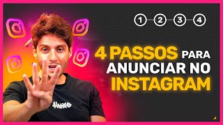 Como anunciar no Instagram Passo a passo básico [upl. by Araik]