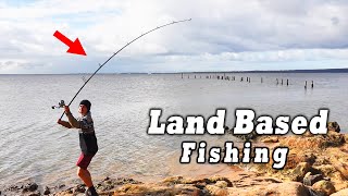 How To Catch Fish Land Based Snapper and Gummy Shark Basics [upl. by Nerrak]