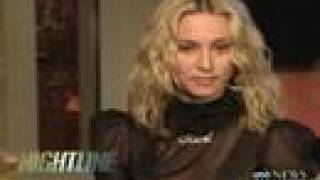 Madonna Nightline Interview Longer Preview [upl. by Nylrebmik519]