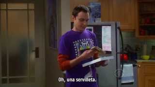 The Big Bang Theory  Milagro de Saturnalia Sheldon abraza a Penny [upl. by Jari833]