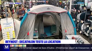 Beynost  Decathlon teste la location [upl. by Attah210]