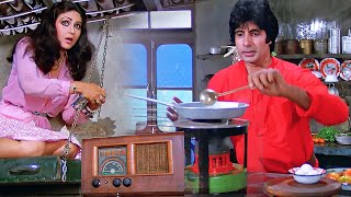 कुली अमिताभ बच्चन ऑमलेट कॉमेडी सीन  Amitabh Bachchan Coolie Comedy Scene  Hindi Comedy Scene [upl. by Erdnuaed]