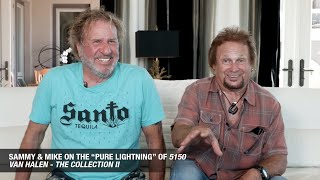 Sammy Hagar amp Michael Anthony on the quotpure lightningquot of 5150 [upl. by Xyla]