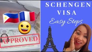 HOW TO APPLY SCHENGEN VISA IN QATAR  France Visa My Experience [upl. by Etnaid]