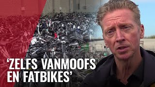 Dit gebeurt met weggeknipte fietsen bij het fietsdepot [upl. by Yllitnahc]