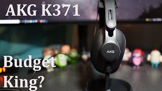 AKG K371 Review Best Budget ClosedBack Headphone Of 2021 [upl. by Shargel]