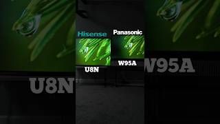 PANASONIC W95A VS HISENSE U8N MINILED BATTLE [upl. by Hares]