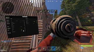 RUST SEMI LEGIT CHEATER COUNTERS RAID amp TAKES BRADLEY [upl. by Lodie]