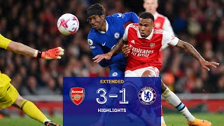 Arsenal 31 Chelsea  Highlights  EXTENDED  Premier League 2223 [upl. by Suiluj]