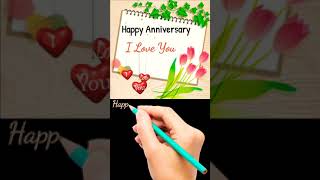 Happy Anniversary Wishes For Both Wife And Husband shorts [upl. by Gustavus]