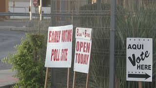 Early voting ends Friday turnout appears slightly higher than recent elections [upl. by Pond]