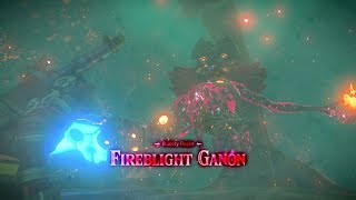 Zelda BOTW Fireblight Ganon Rematch In The Illusory Realm DLC Pack 2 [upl. by Baerman740]