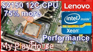 2150 Intel Xeon E52687W V4 12C 30GHz in x3650 M5  854 [upl. by Milinda]