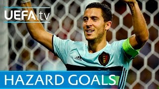 Eden Hazard  Five great goals [upl. by Crowns69]