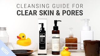 The Perfect Cleansing Tutorial  KLAIRS Gentle Black Deep Cleansing Oil Gentle Black Cleansing Puff [upl. by Eisdnil684]