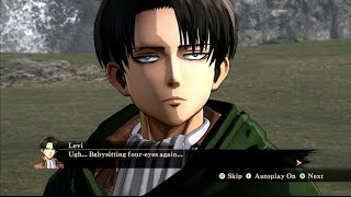 Attack On Titan Walkthrough  Chapter 2 Episode 3 Titan Capture Operation Levi Gameplay [upl. by Elocyn]