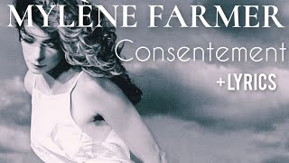 Mylène Farmer  Consentement  Lyrics [upl. by Dimah]