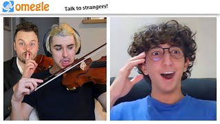 Pretending To Be a Beginner Violinist on OMEGLE [upl. by Berey]