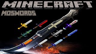 MO SWORDS MOD  MINECRAFT 1122 MOD SHOWCASE [upl. by Anaahs]