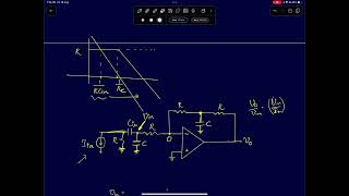 OC Lecture 16 An interesting opamp based Transimpedance amplifier circuit [upl. by Aerdnua]