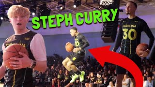 3 PT Shootout VS Steph Curry And His Family [upl. by Iznek]