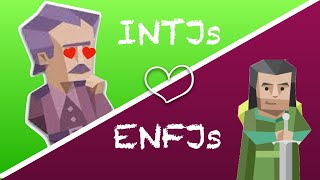 INTJs love ENFJs Relationship and Friendship Compatibility [upl. by Edi]