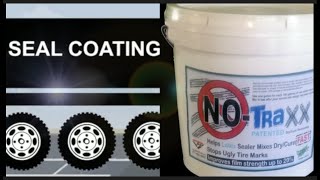 NoTraxx Latex mix fast drycure seal coating additive [upl. by Ycrem622]