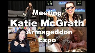 My Experience of meeting Katie McGrath at Armageddon Expo [upl. by Liek712]