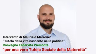 Tutela della vita nascente nella politica  Convegno Federvita Piemonte [upl. by Tamera538]