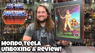 Teela Mondo Masters of the Universe Unboxing amp Review [upl. by Akemahc]