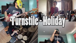 Turnstiles  Holiday cover by Modfire crew [upl. by Eslud]