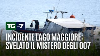 Incidente lago maggiore svelato il mistero degli 007 [upl. by Norry]