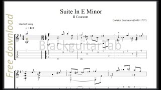 Guitar Classic Suite In E Minor  Dietrich Buxtehude [upl. by Airda]