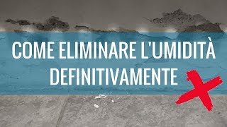 Come eliminare lumidità di risalita DEFINITIVAMENTE ❌ [upl. by Curren278]