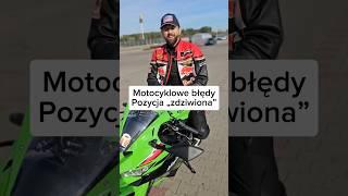 Jeździmy motocyklami z głową… w odpowiedniej pozycji 😉 motocykle motorcycle motocyklista [upl. by Novled]