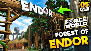 Building ENDOR From STAR WARS • Building Force World  5 [upl. by Lennor230]