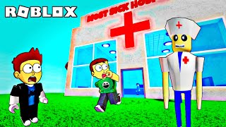 Roblox The Grand Hospital Escape Obby  Shiva and Kanzo Gameplay [upl. by Hedwiga]