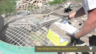 EN Vicat Hempcrete solution Floor insulation with hempcrete [upl. by Rotberg]